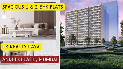 Project Image of 407.0 - 596.0 Sq.ft 1 BHK Apartment for buy in UK RAYA