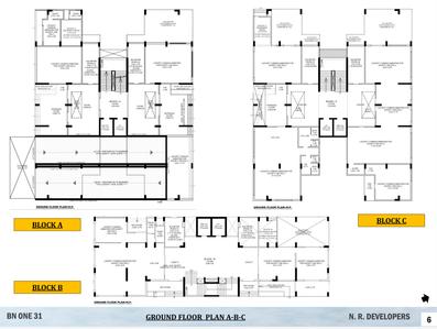 Project Image of 1533.21 - 2062.04 Sq.ft 3 BHK Apartment for buy in NR BN One 31
