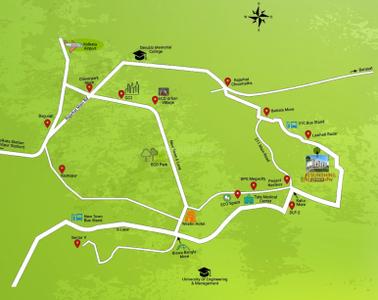 Project Image of 992.0 - 998.0 Sq.ft 3 BHK Apartment for buy in Nitu Sunshine Green City Phase V