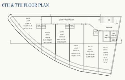 Project Image of 269.85 - 423.67 Sq.ft 1 RK Apartment for buy in Shalin Dhaneshbhai Soni Devkrupa Business Centre