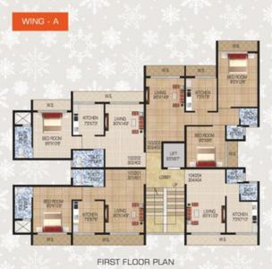 Project Image of 343.0 - 574.0 Sq.ft 1 BHK Apartment for buy in Sarthak Homes Wing A B C