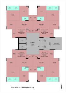Project Image of 642.93 - 918.16 Sq.ft 3 BHK Apartment for buy in Aamrakunj Arastu