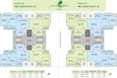 Project Image of 573.0 - 838.0 Sq.ft 2 BHK Apartment for buy in Kumar Corp Park Infinia Phase III