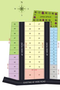 Lalitha Projects Phase 1 Layout Plan 1