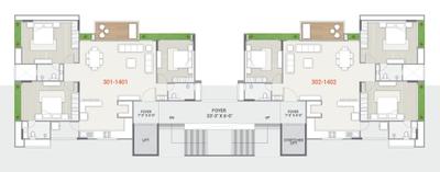 Project Image of 702.23 - 1082.09 Sq.ft 2 BHK Apartment for buy in Meras Azzaro