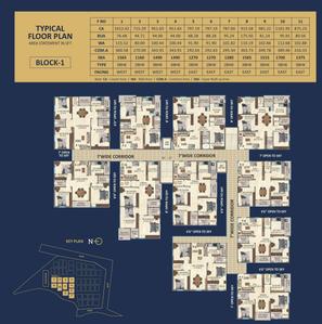 Project Image of 1160.0 - 1815.0 Sq.ft 2 BHK Apartment for buy in Aakruthi Arcadia