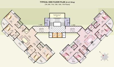 Project Image of 2750 Sq.ft 4 BHK Apartment / Flat for sale in Seawoods for Rs. 75000000