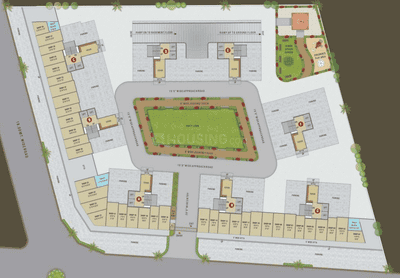 Project Image of 538.41 - 570.38 Sq.ft 2 BHK Apartment for buy in Shyam Vatika