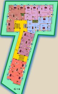 Shreemoyee Apartment Shreemoyee Apartment Typical Cluster Plan 1