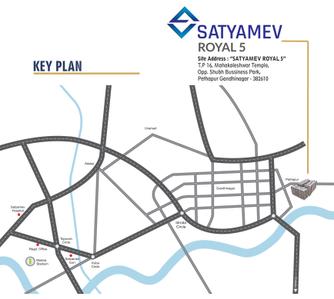 Project Image of 1278.0 - 1755.0 Sq.ft 2 BHK Apartment for buy in Satyamev Royal 5