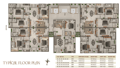Project Image of 2125.04 - 3256.62 Sq.ft 3 BHK Apartment for buy in Ramaa Prime