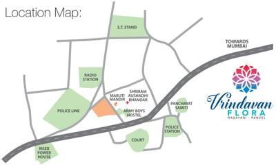 Project Image of 288.26 - 513.87 Sq.ft 1 BHK Apartment for buy in Thalia Vrindavan Flora Rasayani Garden Phase II