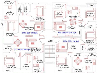 Project Image of 647.0 - 1096.0 Sq.ft 1 BHK Apartment for buy in Royal Splendour Aadhira