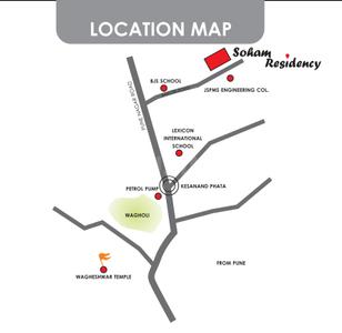 Project Image of 395.48 - 650.03 Sq.ft 1 BHK Apartment for buy in Soham Residency
