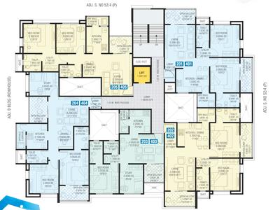 Project Image of 263.0 - 880.0 Sq.ft 1 BHK Apartment for buy in HPC Sai Paradise