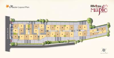 Project Image of 725.0 - 944.0 Sq.ft 2 BHK Apartment for buy in Meena Maple 1 & 2