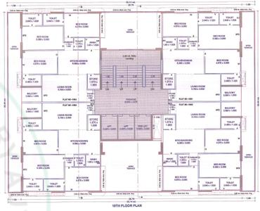 Project Image of 806.76 - 1959.79 Sq.ft 2 BHK Apartment for buy in Everest Rajhans Unica