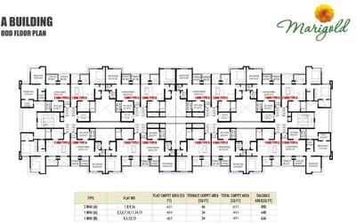 Project Image of 430.0 - 710.0 Sq.ft 1 BHK Apartment for buy in Nagpal Marigold
