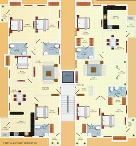 Project Image of 0.0 - 2200.0 Sq.ft 4 BHK Apartment for buy in India Builders Celesta