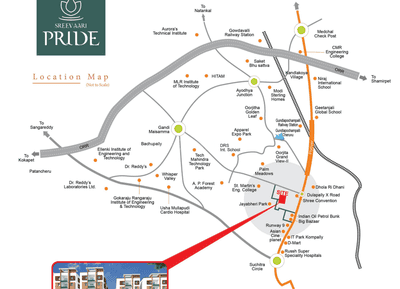 Project Image of 1827.0 - 2313.0 Sq.ft 3 BHK Apartment for buy in KSN Sreevaari Pride