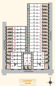 Satva Shubh Residency Layout Plan 1