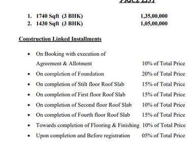 Project Image of 1430.0 - 1740.0 Sq.ft 3 BHK Apartment for buy in Surekha Orchid