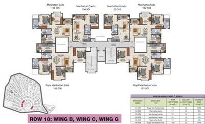 Project Image of 539 Sq.ft 1 BHK Apartment / Flat for sale in Chicalim for Rs. 7500000