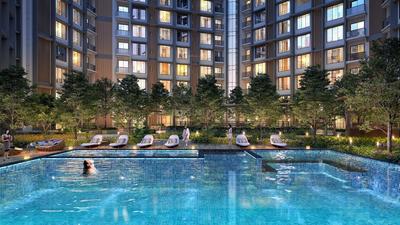 Project Image of 947.76 - 1405.77 Sq.ft 3 BHK Apartment for buy in Purva Clermont Wing A