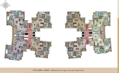 Project Image of 2601.0 - 3336.0 Sq.ft 3 BHK Apartment for buy in Noel Cloudwalk