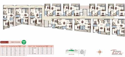 Project Image of 725.0 - 1890.0 Sq.ft 1 BHK Apartment for buy in Sai Raghavendras Tiara