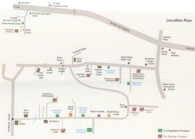 Rajashree Flora Location Plan 1