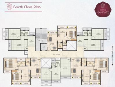 Project Image of 231.32 - 436.58 Sq.ft 1 BHK Apartment for buy in Shree Ganpati