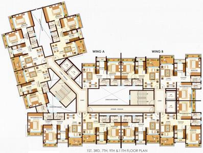 Project Image of 1150 Sq.ft 2 BHK Apartment / Flat for sale in Kalyan West for Rs. 6500000