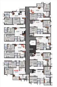 Project Image of 650.0 - 1455.0 Sq.ft 1 BHK Apartment for buy in The Nest Epic