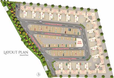 Project Image of 436.0 - 684.0 Sq.ft 1 BHK Apartment for buy in Anmol Shantiniketan Wing B6