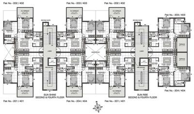 Project Image of 507.0 - 1058.0 Sq.ft 2 BHK Apartment for buy in Pushkar Orchid Greens Phase II