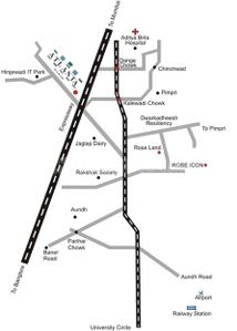 Project Image of 472.0 - 543.0 Sq.ft 2 BHK Apartment for buy in Chandrarang Atlanta II Phase I