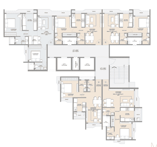 Project Image of 381.44 - 537.26 Sq.ft 1 BHK Apartment for buy in AIM Horizon