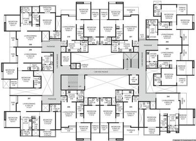 Project Image of 522.0 - 680.0 Sq.ft 2 BHK Apartment for buy in Sukhwani Gracia Phase 3 C Wing