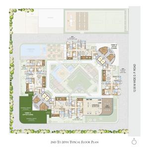 Project Image of 2840.0 - 3665.0 Sq.ft 4 BHK Apartment for buy in Antonia The Sky Villa