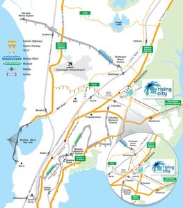 Rare Townships Rising City Detroit Residency 15 To 18 Floor Images for Location Plan of Rare Townships Rising City Detroit Residency 15 To 18 Floor 1