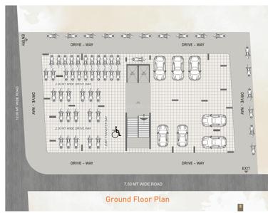 Project Image of 544.33 - 740.77 Sq.ft 2 BHK Apartment for buy in Shiv Green