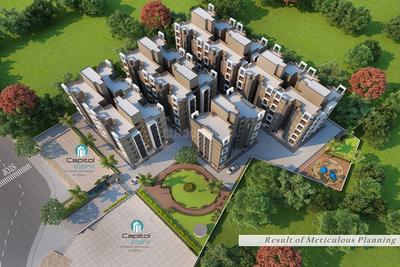 Project Image of 0.0 - 666.0 Sq.ft 1 BHK Apartment for buy in Kalp Capitol Flora And Capitol Icon 2