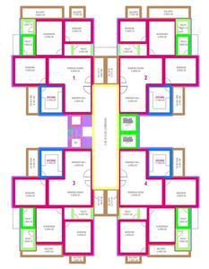 Project Image of 1307.0 - 1570.0 Sq.ft 3 BHK Apartment for buy in Starlight Titania Phase I