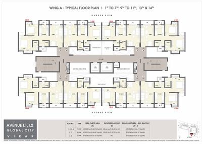 Project Image of 910 Sq.ft 2 BHK Apartment / Flat for sale in Virar West for Rs. 5000000
