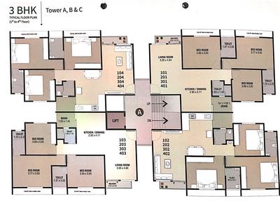 Project Image of 261.0 - 830.0 Sq.ft 2 BHK Apartment for buy in Jalaram Radhe Ratnam
