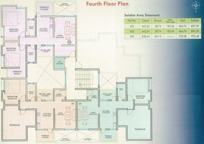 Project Image of 427.0 - 648.0 Sq.ft 1 BHK Apartment for buy in Moraya Mangalam Residency