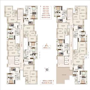 Project Image of 362.42 - 548.53 Sq.ft 1 BHK Apartment for buy in S M Imperial Tower II