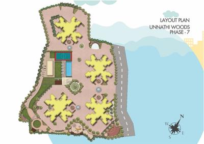 Project Image of 350.0 - 440.0 Sq.ft 1 BHK Apartment for buy in Raunak Unnathi Woods Phase VII B