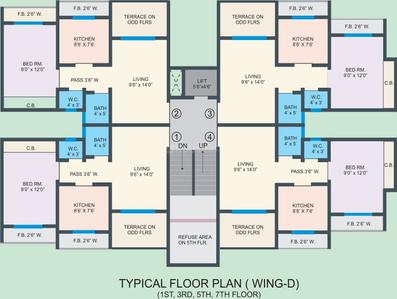 Project Image of 404.0 - 407.0 Sq.ft 1 BHK Apartment for buy in Charms Park Phase 1